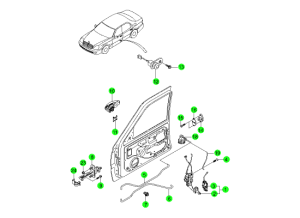 FRONT DOOR OPENING SYSTEM