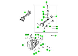 SHIFTER & EXTENSION (6M/T)