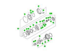 OUTPUT SHAFT(M78:DSI 6A/T)