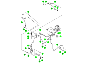 BRAKE PIPE(W/ ABS)