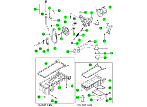 OIL PAN & PUMP(OM600)