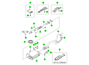 EXHAUST SYSTEM(TURBO)