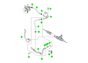 POWER STEERING PIPE LINE(OLD)