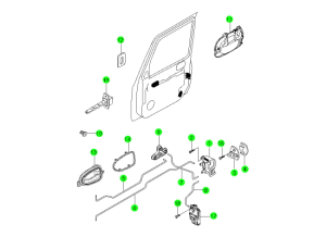 FRONT DOOR OPENING SYSTEM