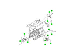 COOLING SYSTEM(D20F,D20R,D22F,D22R)