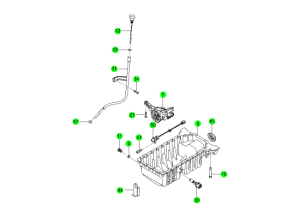 OIL PAN & PUMP(D20F,D20R,D22F,D22R)