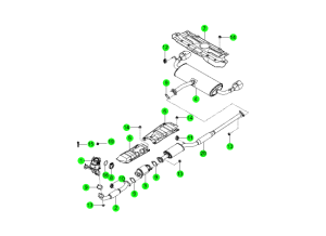 EXHAUST SYSTEM(G20D)