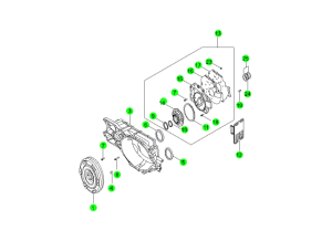 CONVERTER HOUSING & OIL PUMP(M11:DSI 6A/T)