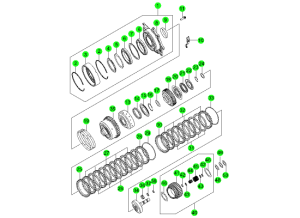 CLUTCH & FRT CARRIER(M11:DSI 6A/T)