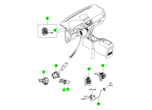 SWITCH & SENSOR - STEERING WHEEL