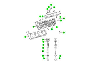 CYLINDER HEAD & GASKET(E50)