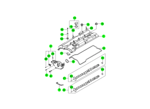 CYLINDER HEAD COVER & CAMSHAFT(E28,E32,E36)