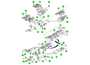 EXHAUST SYSTEM(E28,E32,E36)