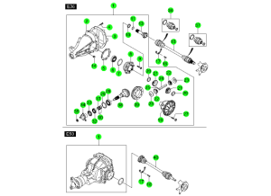 REAR AXLE;IRDA(AAM)