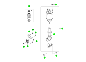 FRONT SHOCK ABSORBER(EAS)