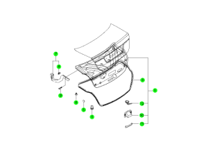 TRUNK LID TRIM