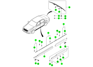 SIDE & REAR BODY MOULDING