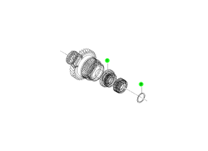 OUTPUT SHAFT(6M/T)