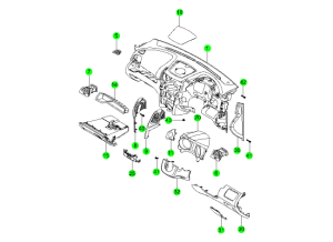 INSTRUMENT PANEL(RHD)