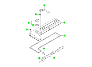 CYLINDER HEAD COVER & CAMSHAFT(OM600)