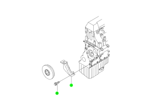 T.D.C SENSOR BRACKET(OM600)