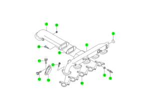 INTAKE MANIFOLD(OM662LA)