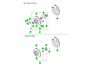 FRONT HUB & DISC