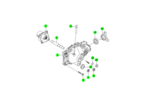 FRT AXLE;IOP(AAM)