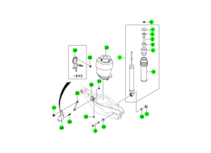 REAR SHOCK ABSORBER(EAS)