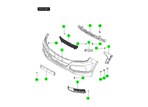 FRONT BUMPER(II)