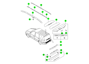 REAR BODY MOULDING